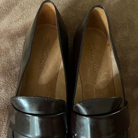 Madewell dark brown leather loafers size 9.5 women’s - Picture 6 of 7
